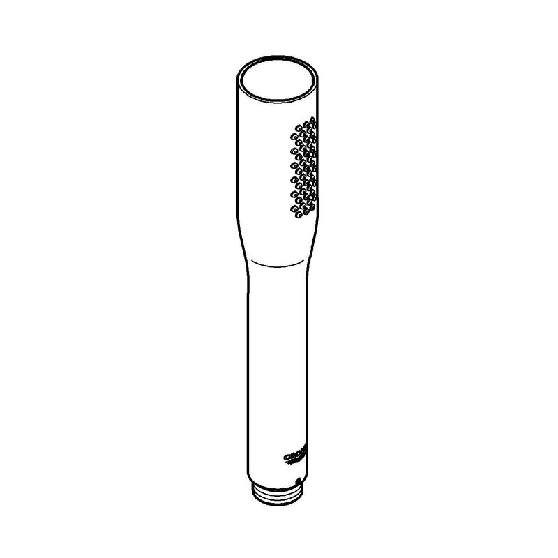 Casa si Gradina - Sanitare - Cazi si cabine de dus - Coloane si seturi de dus - Para dus Grohe 27400DA0, Euphoria Stick, universala, 30 mm, 1 functie, lucios, cupru - Infinity.ro