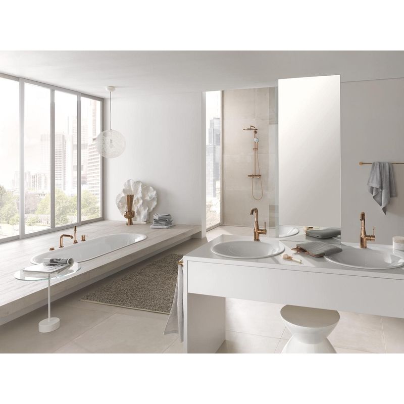 Casa si Gradina - Sanitare - Cazi si cabine de dus - Coloane si seturi de dus - Para dus Grohe 27400DA0, Euphoria Stick, universala, 30 mm, 1 functie, lucios, cupru - Infinity.ro