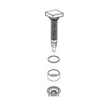 Casa si Gradina - Sanitare - Chiuveta bucatarie si accesorii - Accesorii chiuvete - Buton evacuare chiuveta bucatarie Grohe 42574SD0, plastic, crom - Infinity.ro
