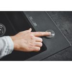 Casa si Gradina - Sanitare - Chiuveta bucatarie si accesorii - Accesorii chiuvete - Evacuare automata Grohe 40986SD0, pt chiuveta bucatarie, actionare prin buton, cromata - Infinity.ro