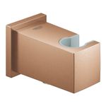 Casa si Gradina - Sanitare - Cazi si cabine de dus - Coloane si seturi de dus - Cot iesire dus Grohe 26370DL0, Euphoria Cube, 1/2'' x 1/2'', suport para, mat, cupru - Infinity.ro