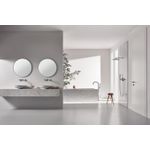 Casa si Gradina - Sanitare - Cazi si cabine de dus - Coloane si seturi de dus - Cot iesire dus Grohe 27057DC0, Rainshower, 1/2'' x 1'/2'', mat, otel satinat - Infinity.ro