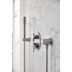 Casa si Gradina - Sanitare - Cazi si cabine de dus - Coloane si seturi de dus - Cot iesire dus Grohe 27057DC0, Rainshower, 1/2'' x 1'/2'', mat, otel satinat - Infinity.ro