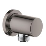 Casa si Gradina - Sanitare - Cazi si cabine de dus - Coloane si seturi de dus - Cot iesire dus Grohe 27057A00, Rainshower, universal, iesire dus 1/2'', lucios, grafit - Infinity.ro