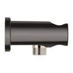Casa si Gradina - Sanitare - Cazi si cabine de dus - Coloane si seturi de dus - Cot iesire dus Grohe 26658A00, Rainshower, 1/2'' x 1/2'', suport para, lucios, grafit - Infinity.ro