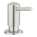 Casa si Gradina - Sanitare - Suporturi si accesorii baie - Dispensere - Dozator bucatarie Grohe 40536DC0, Contemporany, incastrat, 500 ml, mat, otel satinat - Infinity.ro
