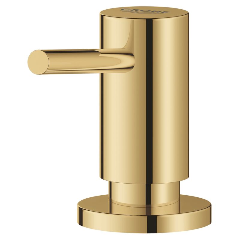 Casa si Gradina - Sanitare - Suporturi si accesorii baie - Dispensere - Dozator sapun bucatarie Grohe 40535GL0, incastrat, 500 ml, lucios, auriu - Infinity.ro