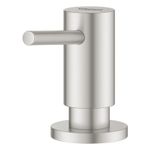 Casa si Gradina - Sanitare - Suporturi si accesorii baie - Dispensere - Dozator sapun bucatarie Grohe 40535DC0, Cosmo, incastrat, 400 ml, mat, otel satinat - Infinity.ro