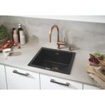 Casa si Gradina - Sanitare - Suporturi si accesorii baie - Dispensere - Dozator sapun bucatarie Grohe 40535DL0, incastrat, 500 ml, mat, cupru - Infinity.ro