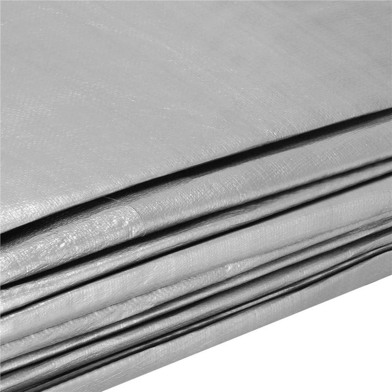 Casa si Gradina - Gradina si terasa - Mobilier exterior - Accesorii pentru gradina - Prelata din polietilena impermeabila laminata, 210g/m2, 2x4m, gri - Infinity.ro