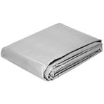 Casa si Gradina - Gradina si terasa - Mobilier exterior - Accesorii pentru gradina - Prelata din polietilena impermeabila laminata, 210g/m2, 2x4m, gri - Infinity.ro