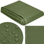 Casa si Gradina - Gradina si terasa - Mobilier exterior - Accesorii pentru gradina - Prelata din polietilena impermeabila laminata, 100g/m2, 4x5 m, verde - Infinity.ro