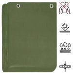 Casa si Gradina - Gradina si terasa - Mobilier exterior - Accesorii pentru gradina - Prelata din polietilena impermeabila laminata, 100g/m2, 4x5 m, verde - Infinity.ro