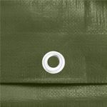Casa si Gradina - Gradina si terasa - Mobilier exterior - Accesorii pentru gradina - Prelata din polietilena impermeabila laminata, 100g/m2, 4x5 m, verde - Infinity.ro