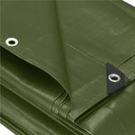 Casa si Gradina - Gradina si terasa - Mobilier exterior - Accesorii pentru gradina - Prelata din polietilena impermeabila laminata, 100g/m2, 4x5 m, verde - Infinity.ro