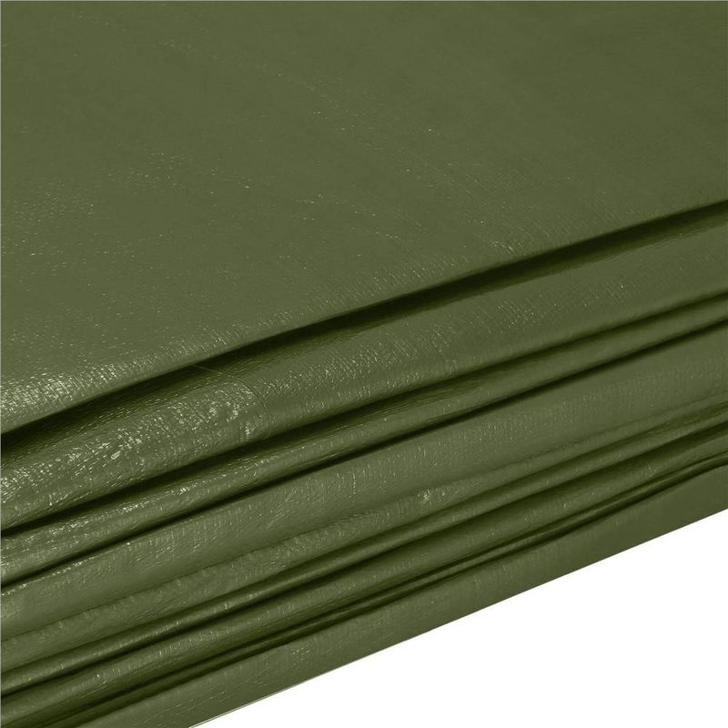 Casa si Gradina - Gradina si terasa - Mobilier exterior - Accesorii pentru gradina - Prelata din polietilena impermeabila laminata, 100g/m2, 4x5 m, verde - Infinity.ro