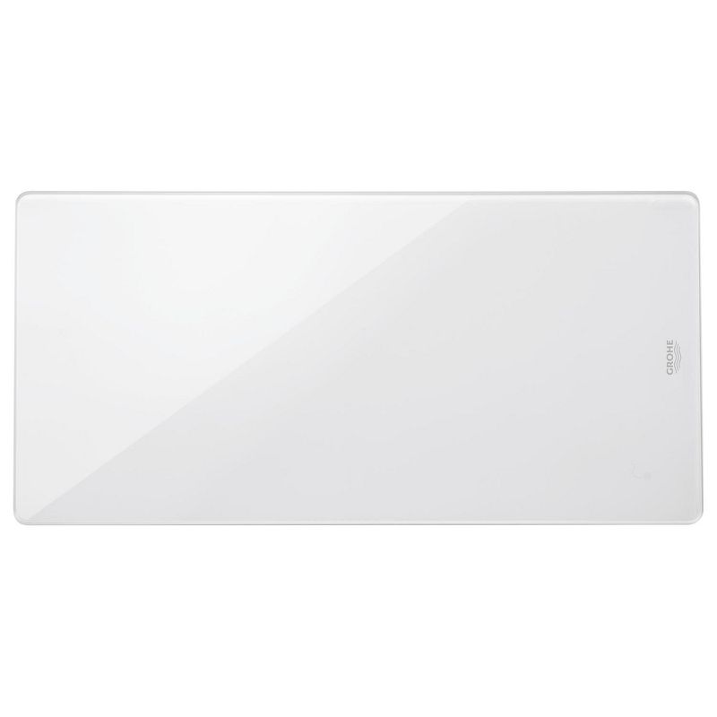 Casa si Gradina - Bucatarie si vesela - Ustensile bucatarie - Tocatoare de bucatarie - Tocator Grohe 40787L00, 490 x 240 mm, sticla, lucios, alb - Infinity.ro