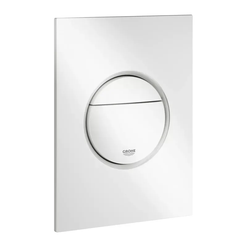 Casa si Gradina - Sanitare - Obiecte sanitare - Accesorii vase de toaleta - Clapeta WC Grohe 37601SH0, Nova Cosmo S, dubla, verticala, 172 x 130 mm, ABS, alb - Infinity.ro