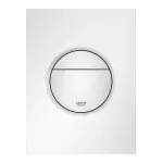 Casa si Gradina - Sanitare - Obiecte sanitare - Accesorii vase de toaleta - Clapeta WC Grohe 37601SH0, Nova Cosmo S, dubla, verticala, 172 x 130 mm, ABS, alb - Infinity.ro