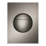 Casa si Gradina - Sanitare - Obiecte sanitare - Accesorii vase de toaleta - Clapeta actionare Grohe 37601AL0, Nova, S, dubla, 130 x 172 mm, verticala, ABS, mat, grafit - Infinity.ro