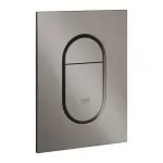 Casa si Gradina - Sanitare - Obiecte sanitare - Accesorii vase de toaleta - Clapeta WC Grohe 37624AL0, Arena Cosmopolitan, S, dubla, 130 x 172 mm, verticala, mat, grafit - Infinity.ro