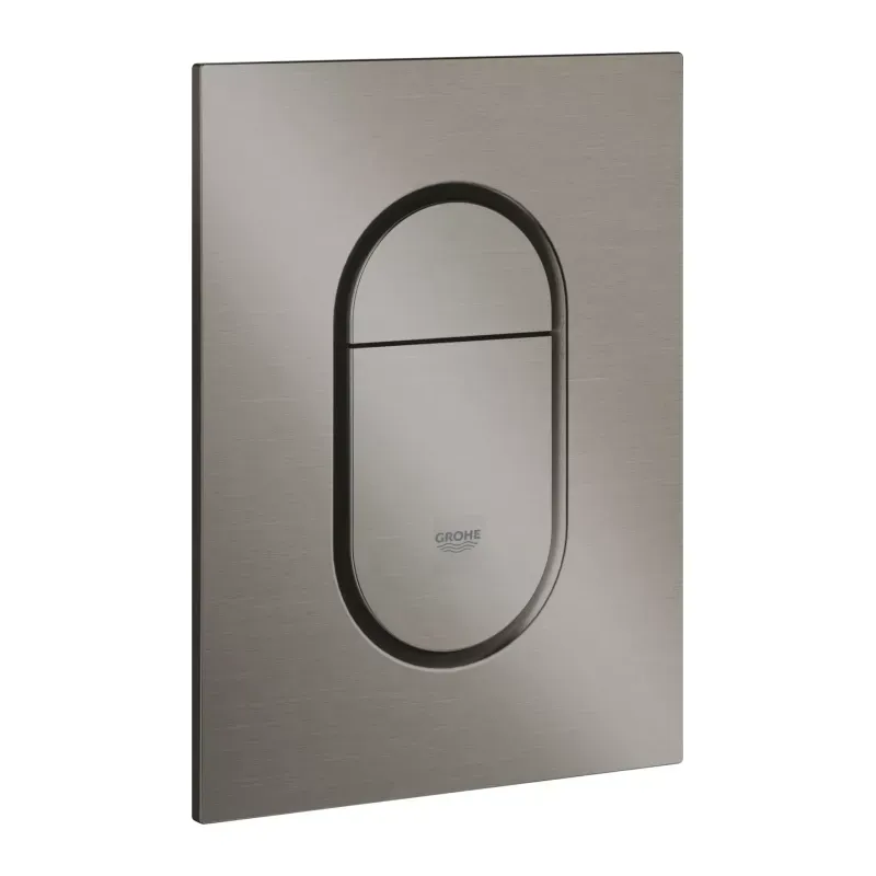 Casa si Gradina - Sanitare - Obiecte sanitare - Accesorii vase de toaleta - Clapeta WC Grohe 37624AL0, Arena Cosmopolitan, S, dubla, 130 x 172 mm, verticala, mat, grafit - Infinity.ro