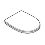 Casa si Gradina - Sanitare - Obiecte sanitare - Accesorii vase de toaleta - Capac WC Grohe 112947SH00, Bau Ceramic, Slim, datasare rapida, alb - Infinity.ro