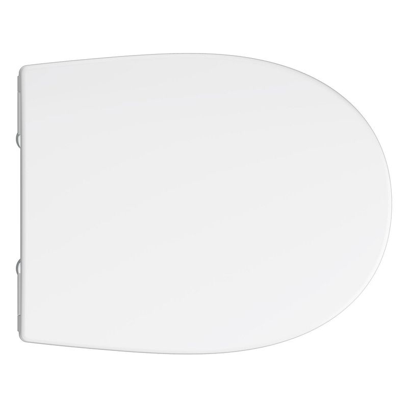 Casa si Gradina - Sanitare - Obiecte sanitare - Accesorii vase de toaleta - Capac WC Grohe 112947SH00, Bau Ceramic, Slim, datasare rapida, alb - Infinity.ro