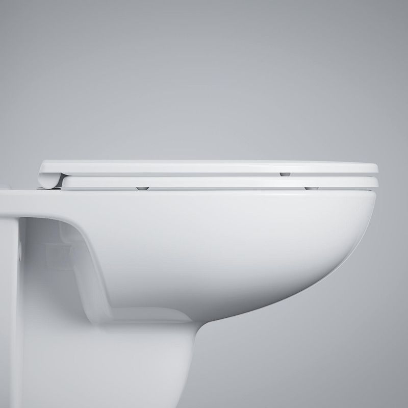 Casa si Gradina - Sanitare - Obiecte sanitare - Accesorii vase de toaleta - Capac WC Grohe 112947SH00, Bau Ceramic, Slim, datasare rapida, alb - Infinity.ro