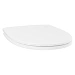 Casa si Gradina - Sanitare - Obiecte sanitare - Accesorii vase de toaleta - Capac WC Grohe 112947SH00, Bau Ceramic, Slim, datasare rapida, alb - Infinity.ro