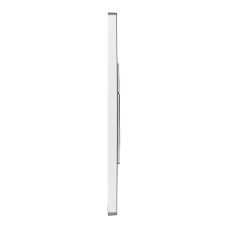 Casa si Gradina - Sanitare - Obiecte sanitare - Accesorii vase de toaleta - Clapeta WC Grohe 38732BR0, Skate Cosmo, dubla, 156 x 197 mm, verticala, anti-amprenta, ABS, mat, crom - Infinity.ro