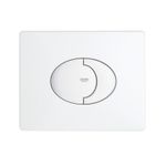 Casa si Gradina - Sanitare - Obiecte sanitare - Accesorii vase de toaleta - Clapeta WC Grohe 38506SH0, Skate Air, dubla, 156 x 197 mm, orizontala, plastic, alb - Infinity.ro