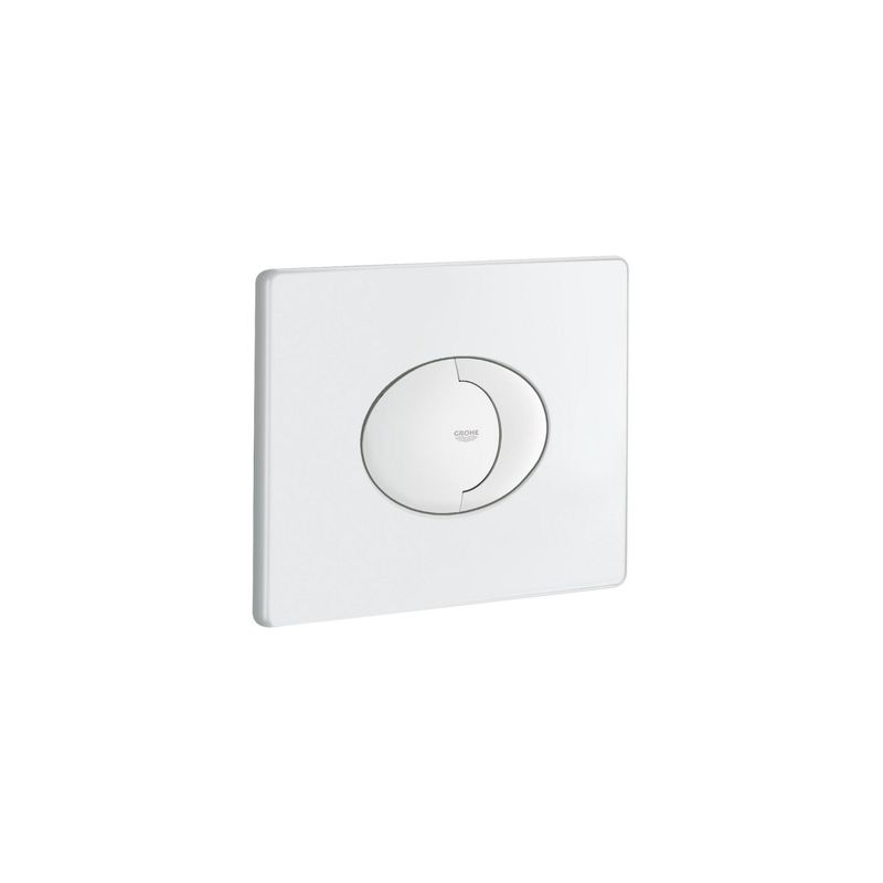 Casa si Gradina - Sanitare - Obiecte sanitare - Accesorii vase de toaleta - Clapeta WC Grohe 38506SH0, Skate Air, dubla, 156 x 197 mm, orizontala, plastic, alb - Infinity.ro