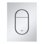 Casa si Gradina - Sanitare - Obiecte sanitare - Accesorii vase de toaleta - Clapeta WC Grohe 37624P00, Arena Cosmo S, dubla, verticala, 172 x 130 mm, ABS, mat, crom - Infinity.ro