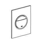 Casa si Gradina - Sanitare - Obiecte sanitare - Accesorii vase de toaleta - Clapeta WC Grohe 37601DA0, Nova Cosmo, S, dubla, 130 x 172 mm, verticala, lucios, cupru - Infinity.ro