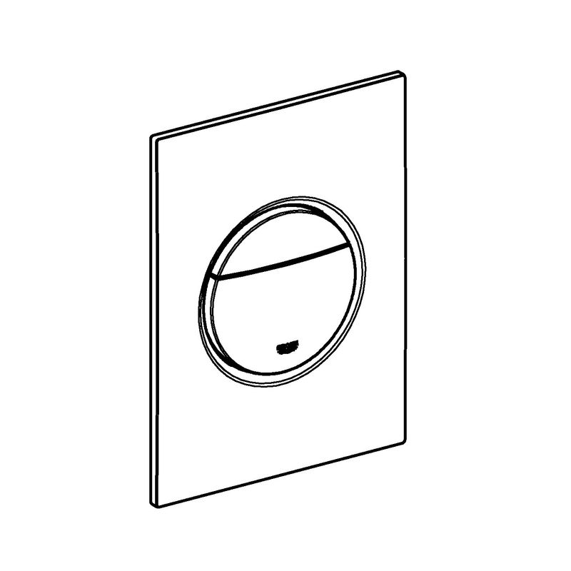 Casa si Gradina - Sanitare - Obiecte sanitare - Accesorii vase de toaleta - Clapeta WC Grohe 37601DA0, Nova Cosmo, S, dubla, 130 x 172 mm, verticala, lucios, cupru - Infinity.ro