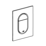 Casa si Gradina - Sanitare - Obiecte sanitare - Accesorii vase de toaleta - Clapeta WC Grohe 37624DL0, Arena Cosmo, S, dubla, 130 x 172 mm, verticala, mat, cupru - Infinity.ro