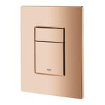 Casa si Gradina - Sanitare - Obiecte sanitare - Accesorii vase de toaleta - Clapeta WC Grohe 38732DA0, Skate Cosmopolitan, dubla, reversibila, 156 x 197 mm, plastic, lucios, cupru - Infinity.ro
