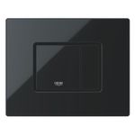Casa si Gradina - Sanitare - Obiecte sanitare - Accesorii vase de toaleta - Clapeta WC Grohe 38732KV0, Skate Cosmo, dubla, verticala, 197 x 156 mm, ABS, lucios, negru - Infinity.ro