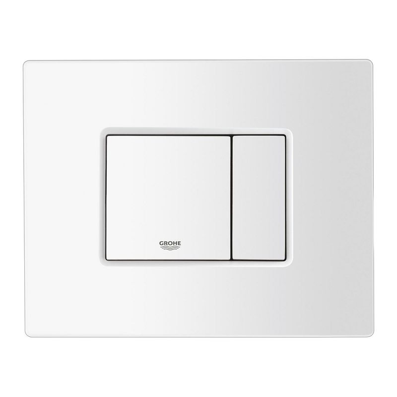 Casa si Gradina - Sanitare - Obiecte sanitare - Accesorii vase de toaleta - Clapeta WC Grohe 38966SH0, Even, dubla, verticala, 156 x 197 mm, platic, lucios, alb - Infinity.ro