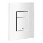 Casa si Gradina - Sanitare - Obiecte sanitare - Accesorii vase de toaleta - Clapeta WC Grohe 38966SH0, Even, dubla, verticala, 156 x 197 mm, platic, lucios, alb - Infinity.ro