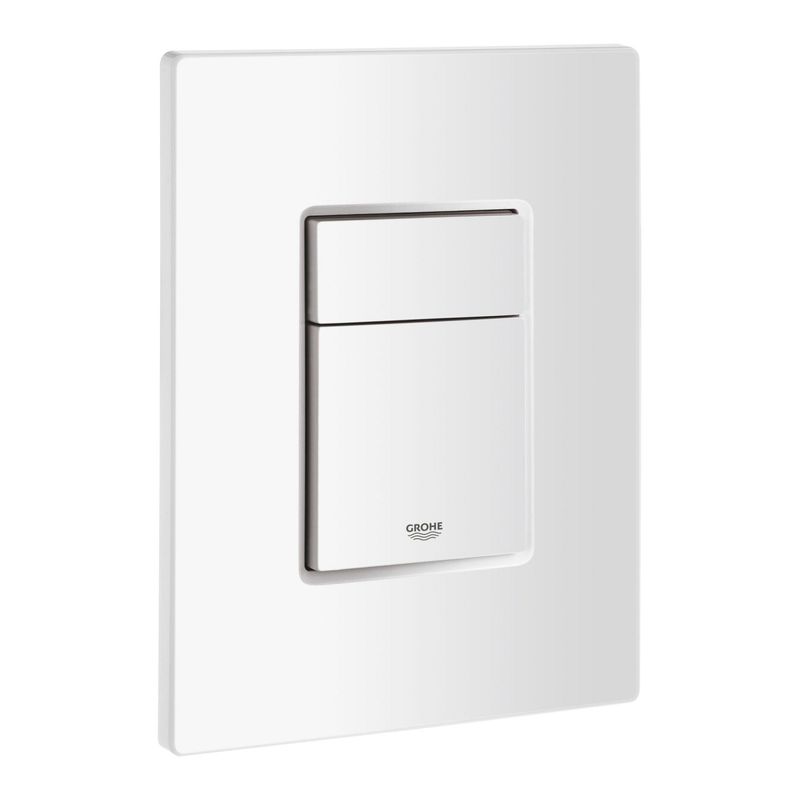Casa si Gradina - Sanitare - Obiecte sanitare - Accesorii vase de toaleta - Clapeta WC Grohe 38966SH0, Even, dubla, verticala, 156 x 197 mm, platic, lucios, alb - Infinity.ro
