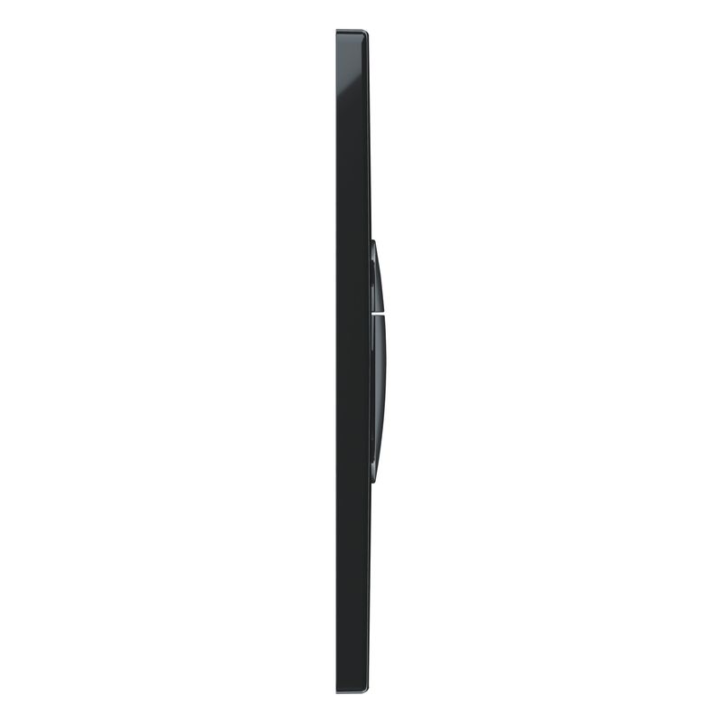 Casa si Gradina - Sanitare - Obiecte sanitare - Accesorii vase de toaleta - Clapeta WC Grohe 38765KV0, Nova Cosmo, dubla, verticala, 197 x 156 mm, ABS, lucios, negru - Infinity.ro