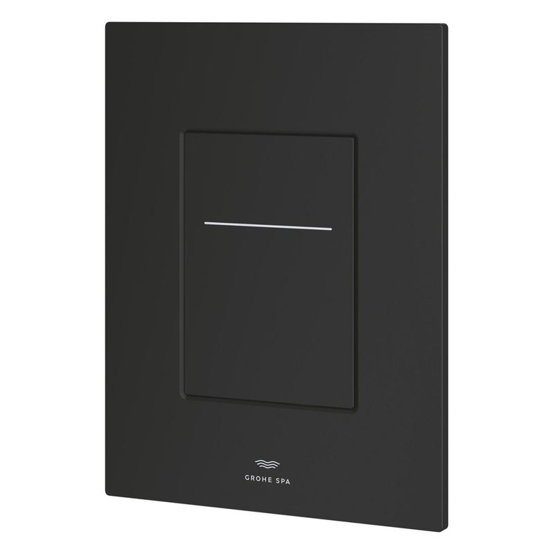 Casa si Gradina - Sanitare - Obiecte sanitare - Accesorii vase de toaleta - Clapete WC Grohe 104644KF00, SPA Aqua, 160 x 201 cm, touch, auto-flush, baterie, mat, negru - Infinity.ro