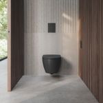 Casa si Gradina - Sanitare - Obiecte sanitare - Accesorii vase de toaleta - Clapete WC Grohe 104644KF00, SPA Aqua, 160 x 201 cm, touch, auto-flush, baterie, mat, negru - Infinity.ro