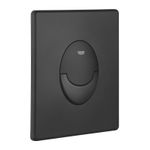 Casa si Gradina - Sanitare - Obiecte sanitare - Accesorii vase de toaleta - Clapeta de actionare WC Grohe 38964KF0, Start, dubla spalare, verticala, 156 x 197 mm, ABS, mat, negru - Infinity.ro