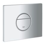 Casa si Gradina - Sanitare - Obiecte sanitare - Accesorii vase de toaleta - Placa de actionare WC Grohe 38765P00, Nova Cosmopolitan, dubla spalare, reversibila, 156 x 197 mm, mat, crom - Infinity.ro
