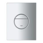 Casa si Gradina - Sanitare - Obiecte sanitare - Accesorii vase de toaleta - Placa de actionare WC Grohe 38765P00, Nova Cosmopolitan, dubla spalare, reversibila, 156 x 197 mm, mat, crom - Infinity.ro