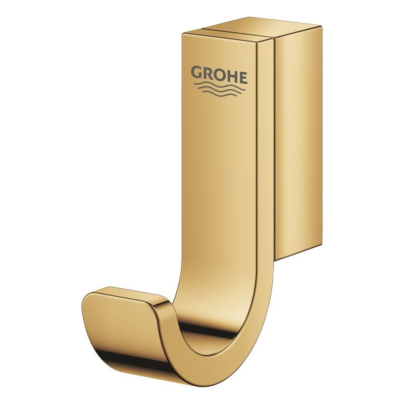 Casa si Gradina - Sanitare - Suporturi si accesorii baie - Suporturi baie - Agatatoare Grohe 41039GL0, Selection, pe perete, metal, lucios, auriu - Infinity.ro