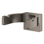 Casa si Gradina - Sanitare - Suporturi si accesorii baie - Suporturi baie - Agatatoare Grohe 41049AL0, Selection, pe perete, metal, mat, grafit - Infinity.ro